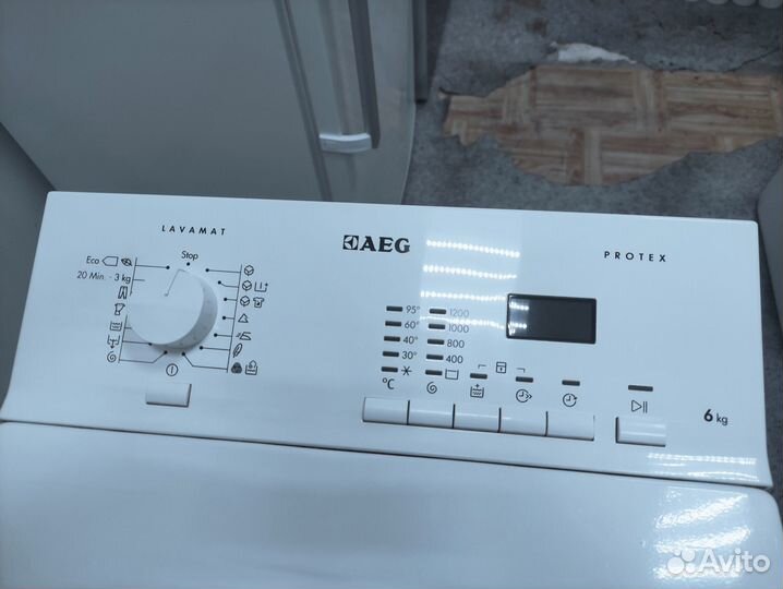 AEG с вертикальной загрузкой стиральная машина