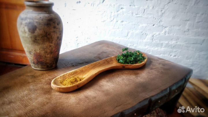 Тарелка из дерева/ блюдо из дуба