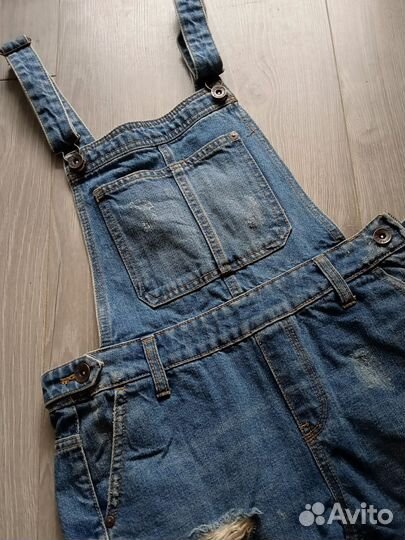 Комбинезон женский летний 42 44 джинсовый bershka