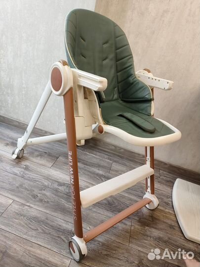 Стульчик для кормления ребенка детский happy baby