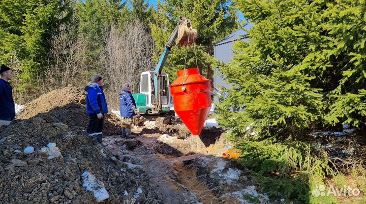 Септик за день