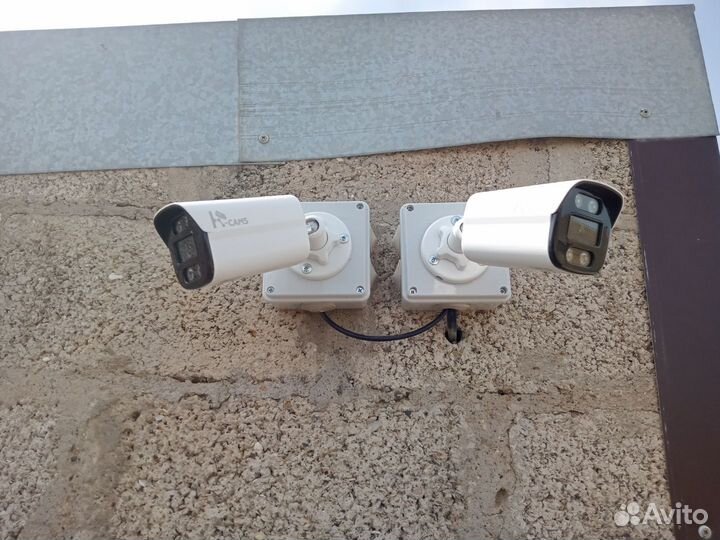 Установка камер видеонаблюдения под ключ