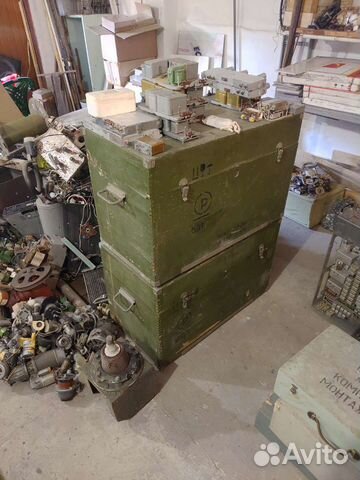 Ящик военный деревянный СССР большой
