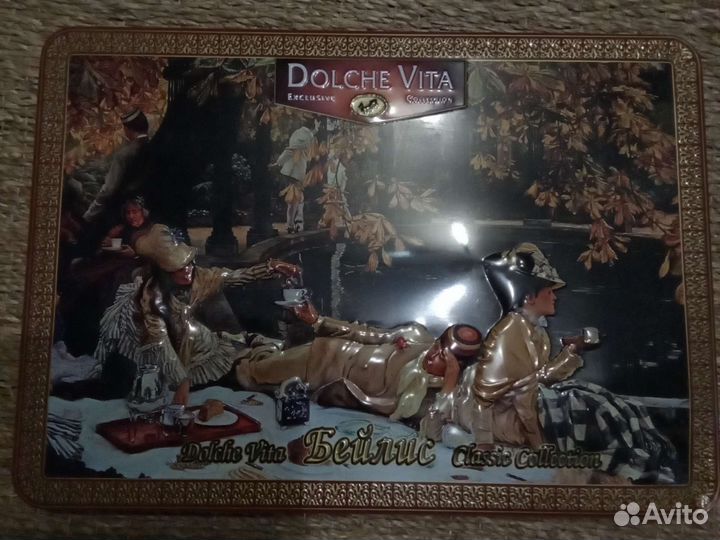 Подарочная, железная шкатулка