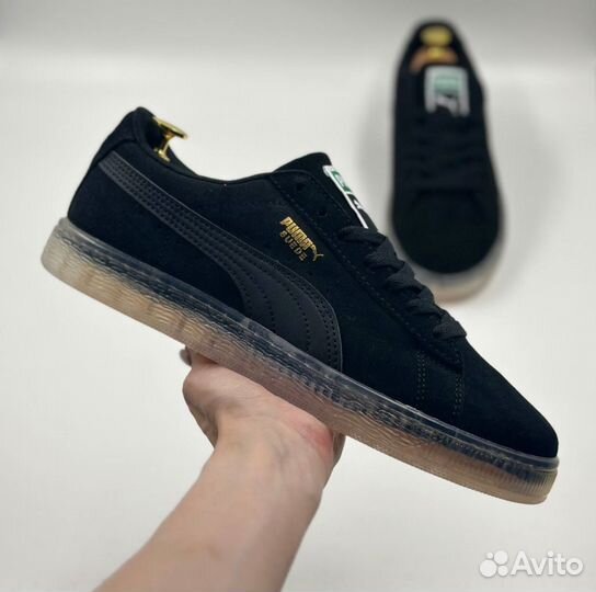 Комфортные Puma Suede Black