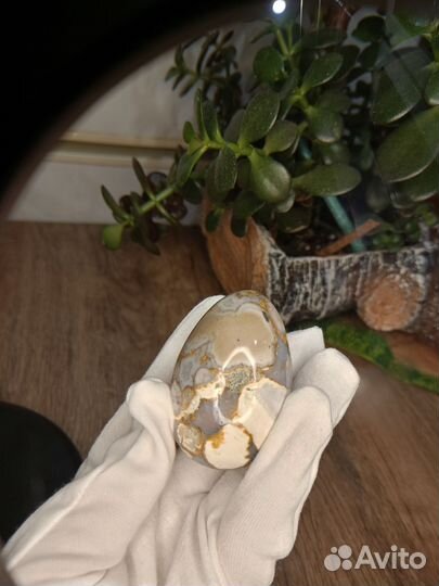 Натуральный камень Яшма яйцо