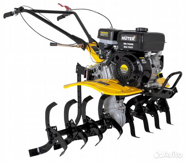 Мотоблок мк-7000P BIG foot Huter Новый