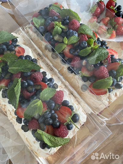 Меренговый рулет