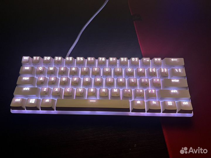 Игровая клавиатура Razer Huntsman Mini белая