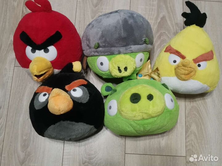 Angry Birds игрушки мягкие