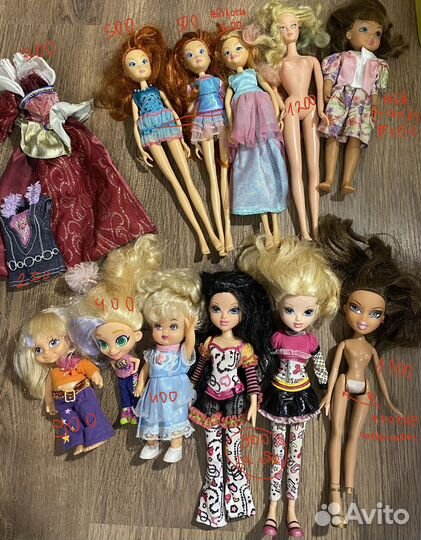 Куклы Энчантималс Bratz Барби Май литл пони
