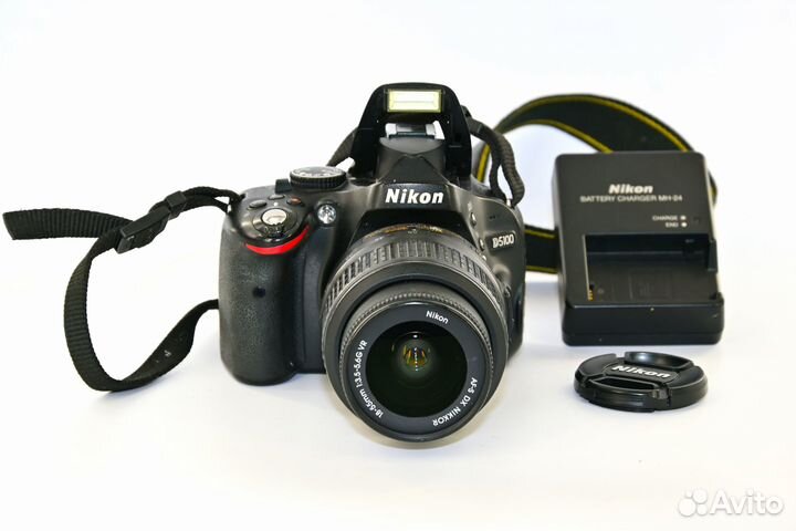 Nikon D5100 16.2MP Kit AF-S VR 18-55