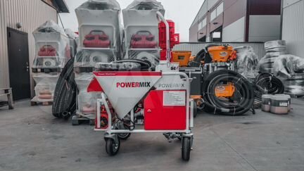 Штукатурная станция powermix alpha 380В