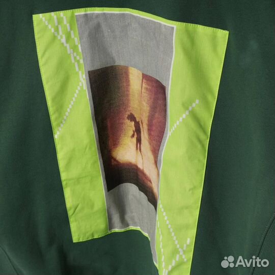 Свитшот Cav Empt темно зеленый оверсайз