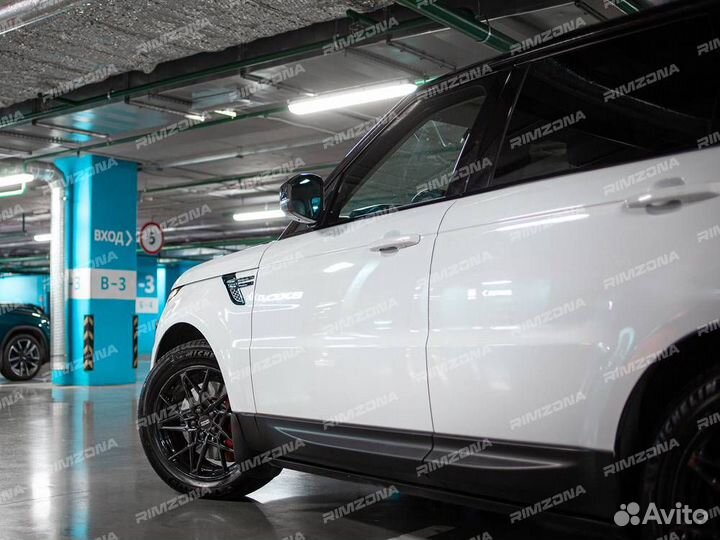 Кованые диски R20 на range rover sport