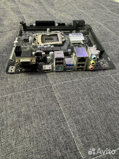 Материнская плата ASRock H410M-HVS