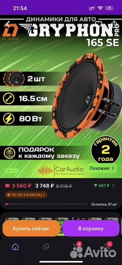 Динамики dl audio gryphon pro 165