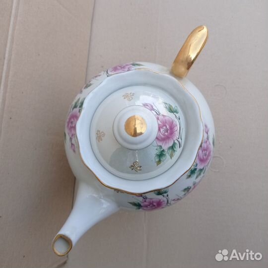 Набор для коньяка,посуда СССР,штоф с рюмками Рыбка