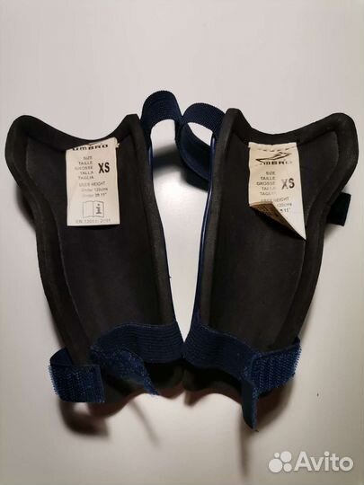 Щитки для голени футбольные подростковые