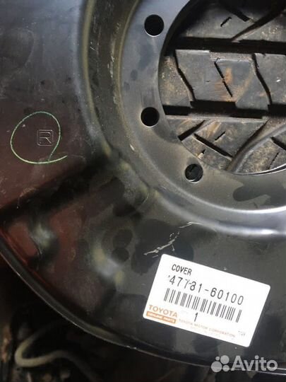 Toyota Land Cruiser. Щиток тормозного диска