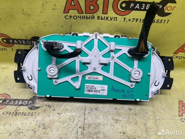 Щиток приборов Nissan Almera G15 K4M 2013