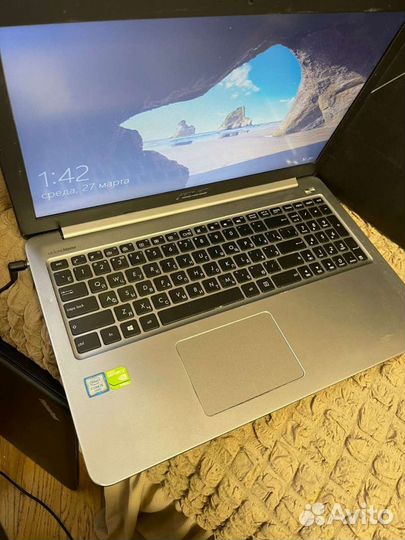 Asus K501, full HD, 512gb SSD, металл, в коробке