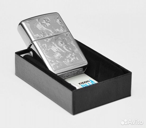 Зажигалка Zippo 250 Menomini Flowers Оригинал