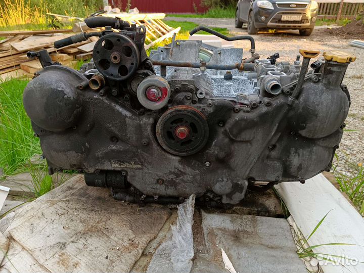 Двигатель на subaru Tribeca