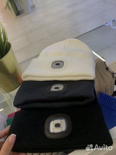 Шапка со светодиодной подсветкой