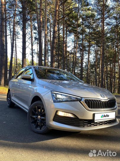 Skoda Rapid 1.6 AT, 2021, 51 390 км