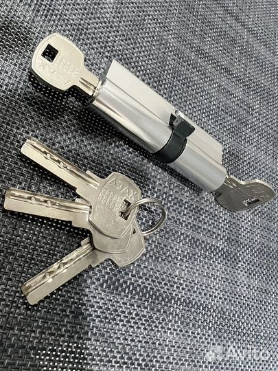 Цилиндровый механизм, замок дверной+ ключи