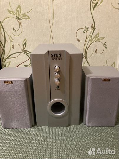 Колонки с сабвуфером Sven