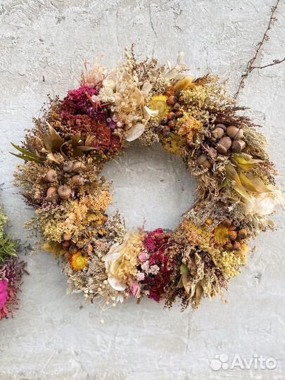 Из природных материалов