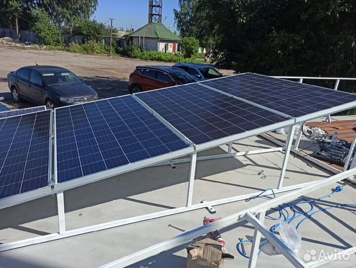 Сетевая солнечная станция 3 квт