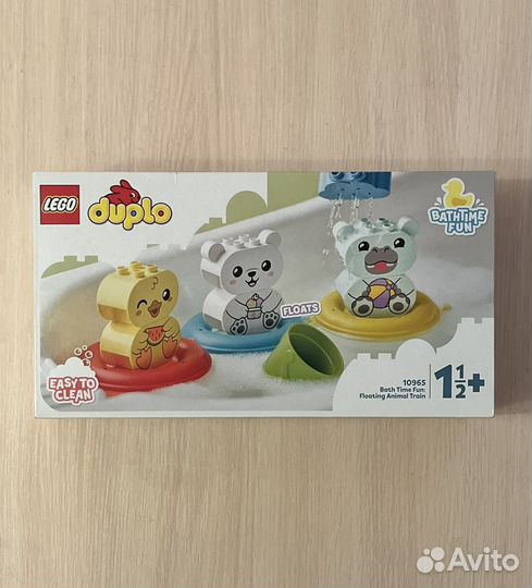 Конструктор lego duplo 10965 приключения в ванной