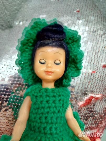 Винтажная кукла Италия