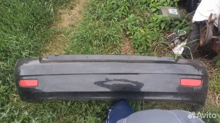 Задний бампер приора седан