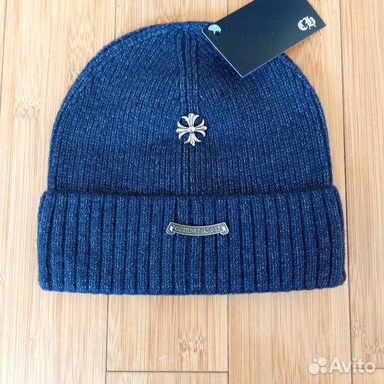 Шапка Chrome hearts premium вязаная