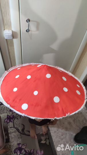 Шляпа мухомора на праздник