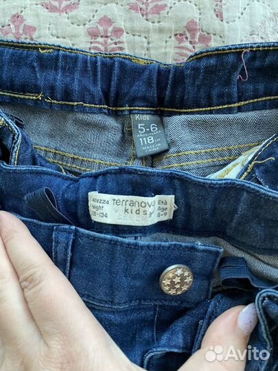 Фирменные джинсовые шорты