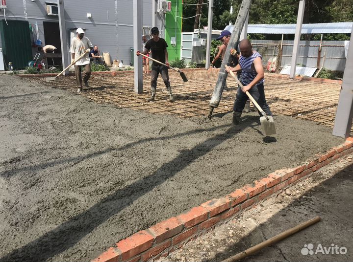 Бетон. Доставка миксером