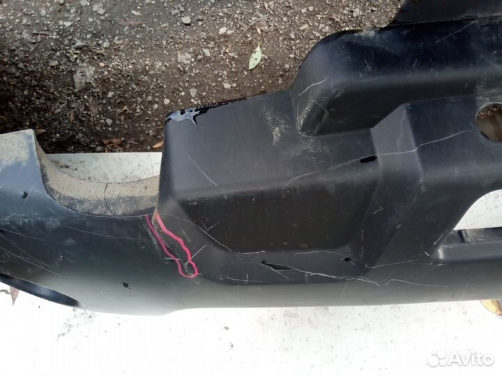 Nissan X-trail T31 (07-14) - Бампер задний Б/У