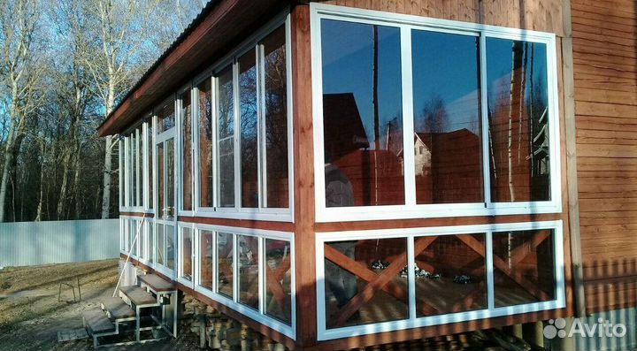 Остекление терассы