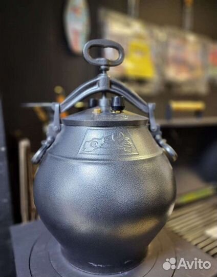 Афганский казан 30 литров черный Rashko Baba