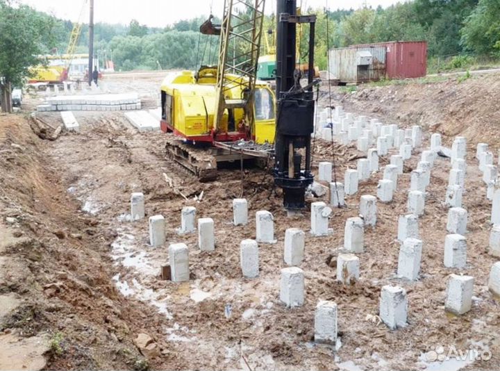 Железобетонные сваи под ключ