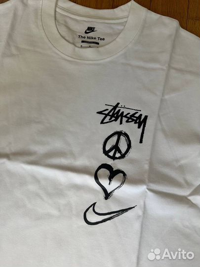 Футболка Stussy x Nike Logo Tee Оригинал