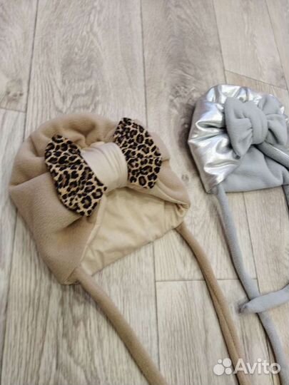 Шапочка для девочки осень