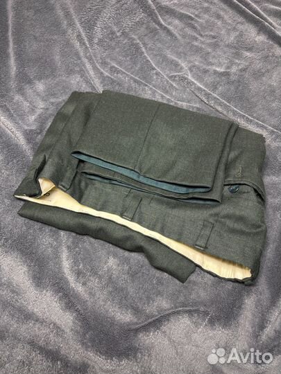 Брюки классические (винтаж, зеленые)