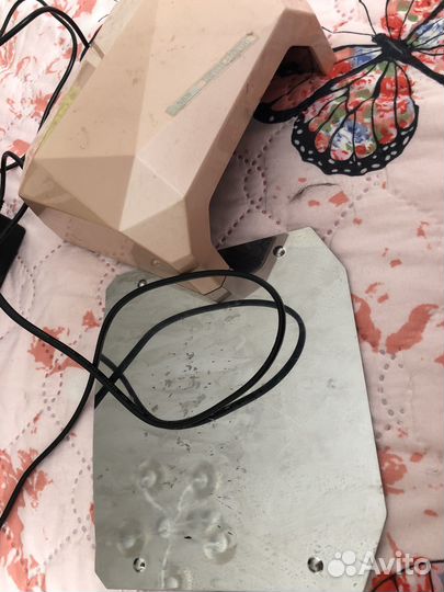 Лампа для маникюра + слайдеры