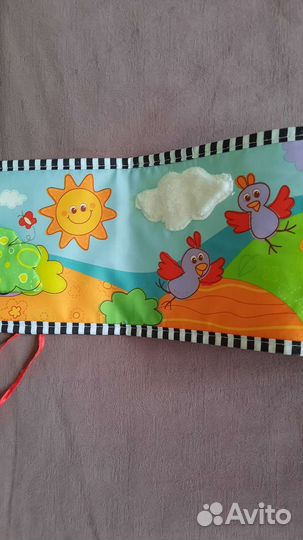 Бортик развивающий в кроватку